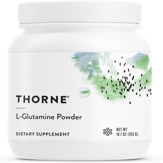 THORNE L-Glutamine Powder - Glutamine Powder for GI Health and Immune Function - 18.1 Oz