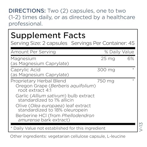 Metabolic Maintenance Happy Belly - Cleanse Detox for Women & Men with Berberine & Caprylic Acid, Gut Cleanse Support Complex Intestinal Health - 90 Capsules
