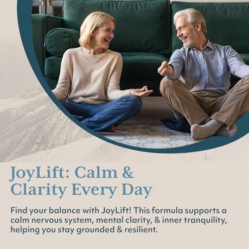 ruved Joylift, Uplifting Herbal Formula with Saffron, Berberine and St. Johns Wort, Promotes Calm and Positive Outlook, Ayurvedic Herbal Supplement, 60 Vegetarian Capsules.