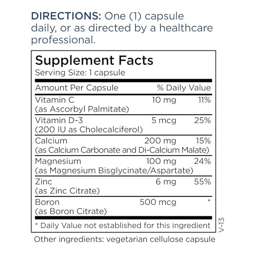 Metabolic Maintenance Cal Mag Zinc Complex with Vitamin D-3 - Calcium Magnesium Zinc D3 Supplement for Women + Men, VIT D 200 IU + Minerals for Bone Health + Heart Support, No Fillers - 240 Capsules