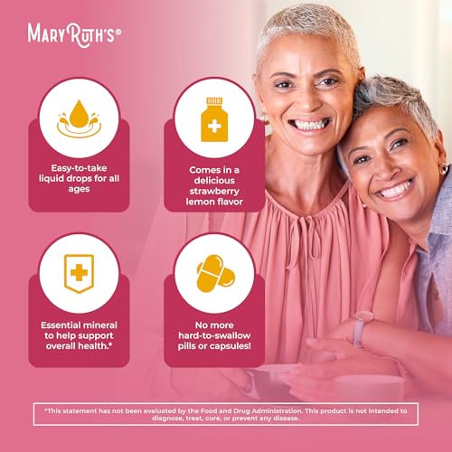 Mary Ruth's Organic Strawberry Lemon Ionic Zinc, 4 FZ