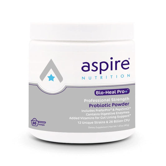 Bio-Heal Pro+ 6-in-1 Probiotic Powder Supplement – Daily Probiotic Formula for Women, Men, and Kids - 30 Day Supply