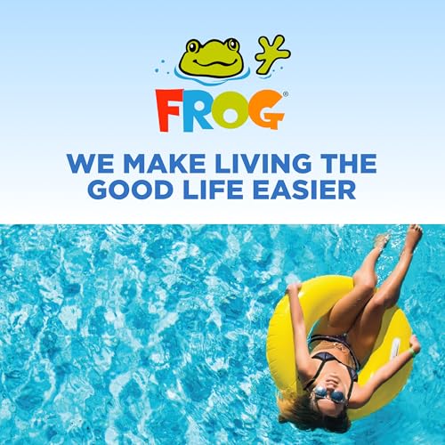 FROG Replacement Chlorine Cartridge for use with Flippin FROG XL Floating Sanitizer System - Prefilled Cartridges Support Easy Pool Maintenance and Cleaner & Clearer Water - 1 Pack