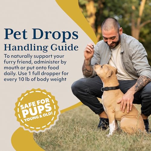 Ayush Herbs Pet Trifal Drops, Holistic Digestive Drops for Pets, Ayurvedic Formula for Healthy Digestion and Elimination, 2 Fluid Ounces