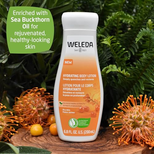 Weleda Hydrating Sea Buckthorn Body Lotion, 6.8 Fluid Ounces (Pack Of 1)