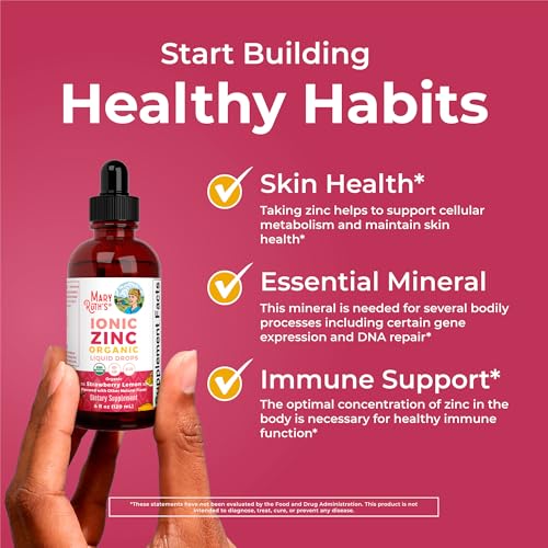 Mary Ruth's Organic Strawberry Lemon Ionic Zinc, 4 FZ