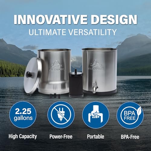 Pro Stainless Steel Water Filtration System - 200 Gallon Capacity