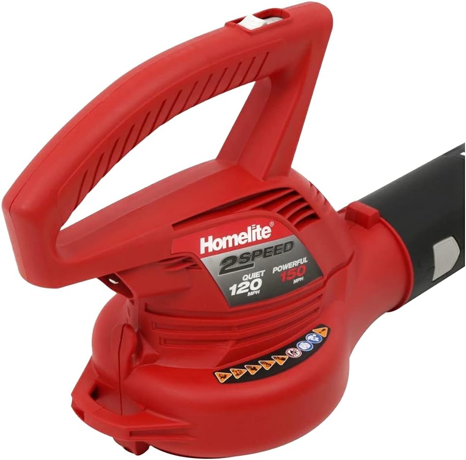 Homelite 150 mph 233 CFM 7 Amp Electric Blower/Sweeper