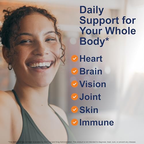 Carlson - Solar D Gems, Vitamin D3 and Omega-3 Supplement, 4000 IU (100 mcg) D3, 115 mg Omega-3 EPA and DHA, Vitamin D Fish Oil Capsule, Bone & Immune Health, Vitamin D Supplement, Lemon, 120 Softgels