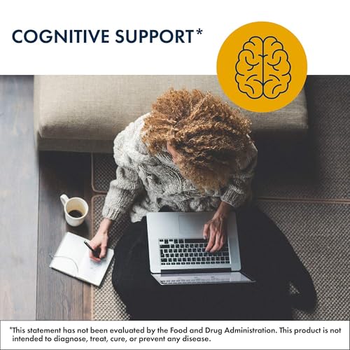 Metabolic Maintenance Brain Cell Support - Brain Supplements for Memory and Focus, Nootropic Formula for Clarity & Concentration for Women, Men, & Seniors - 60 Capsules