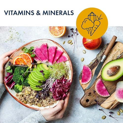 Metabolic Maintenance Vitamin Mineral Base Powder - Multivitamin Powder for Men & Women, Powdered Multi Vitamin A, B, D, E, Zinc, Drink Mix for Energy & Immune Support - 312 g (60 Servings)