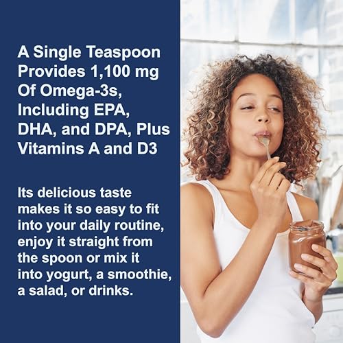 Carlson - Cod Liver Oil, 1100 mg Omega-3s, Liquid Fish Oil Supplement, Wild-Caught Norwegian Arctic, Sustainably Sourced Nordic Liquid, Lemon, 250 ml