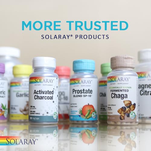 SOLARAY Lemon Balm Aerial 475 mg - Healthy Mental Calm and Relaxation and Rest Support - Whole Aerial for Full Nutrient Profile - Non-GMO, Vegan - 100 Servings, 100 VegCaps