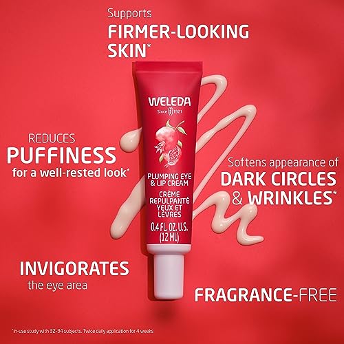 Weleda Plumping Eye & Lip Cream with Peptides from Maca Root and Pomegranate