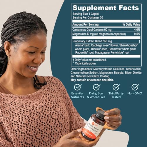 ruved Carditone, Doctor-Formulated, All-Natural Ayurvedic Herbal Supplement, Trusted for Over 30 Years, 30 Vegetarian Caplets