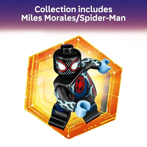 LEGO Minifigures Spider-Man: Across The Spider-Verse 6 Pack - Spider-Man Toys for Boys & Girls, Ages 5+ - Pretend Play Action Figures for Kids - Gift for Birthdays - 66797