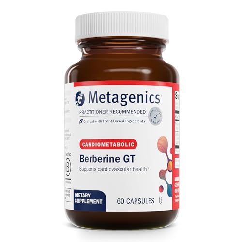 Metagenics Berberine GT - Supports Cardiovascular Health and Healthy Carbohydrate Metabolism* - 60 Count