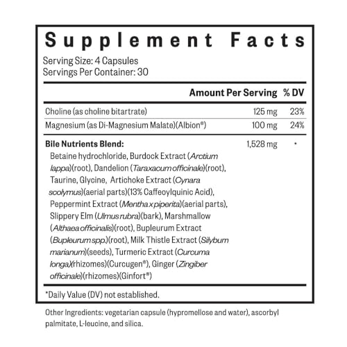 Seeking Health Gallbladder Nutrients