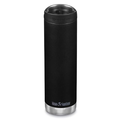 Klean Kanteen 20oz TKWide Insulated Coffee Tumbler with Café Cap - Black