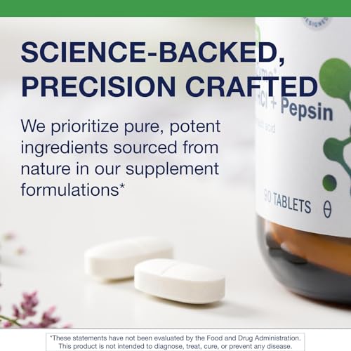 Metagenics SpectraZyme Betaine HCI + Pepsin - Supports Stomach Health & Aids in Digestion* - with Betaine HCl & Pepsin - Proteolytic Digestive Enzyme* - Non-GMO - 45 Servings - 90 Tablets