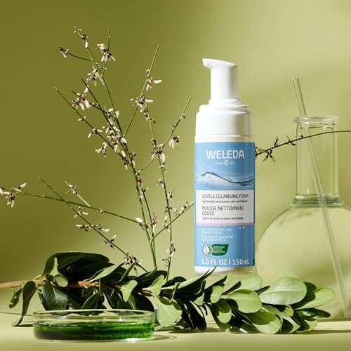 Weleda Gentle Cleansing Face Foam, 5 Ounce