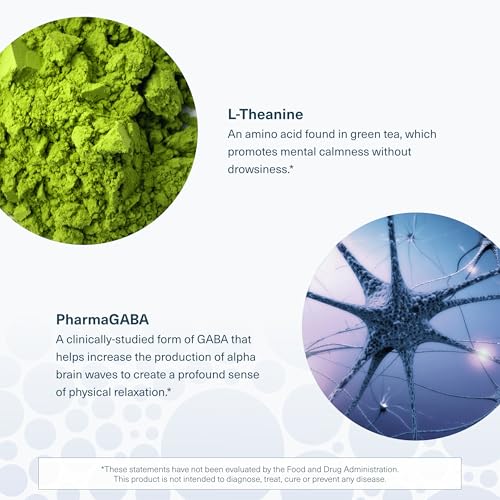 Youtheory Relax Magnesium Powder - Vegan Stress Relief Supplement with L-Theanine & GABA* - Supports Relaxation* - Dairy, Soy & Gluten Free - Berry, 4.4 oz