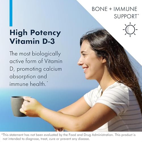 Metabolic Maintenance Vitamin D3 and K2 - Vitamin D3 K2 Supplement, D-3 & K-2 MK7 Complex for Women & Men with 25,000 IU VIT D for Bone Health and Sleep Support - 60 Capsules (Pack of 1)