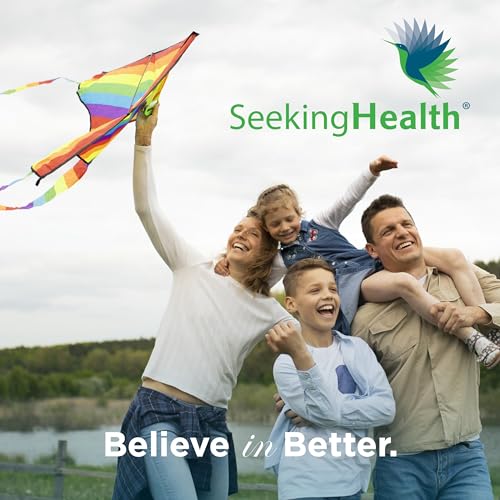 Seeking Health Optimal Glutathione Plus, 25 mg S-Acetyl-L-Glutathione with Cofactors, Immune and Detoxification Support, Liver Health, Antioxidant and Free Radical Support, Vegetarian (60 lozenges)*