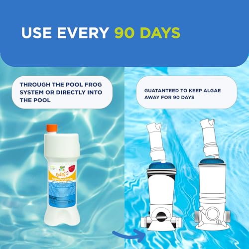 FROG BAM 90-Day Algae Preventative - Pool Winterizer Chemical and Algaecide Treatment for Preventing & Removing Algae - Compatible with All FROG Pool Products