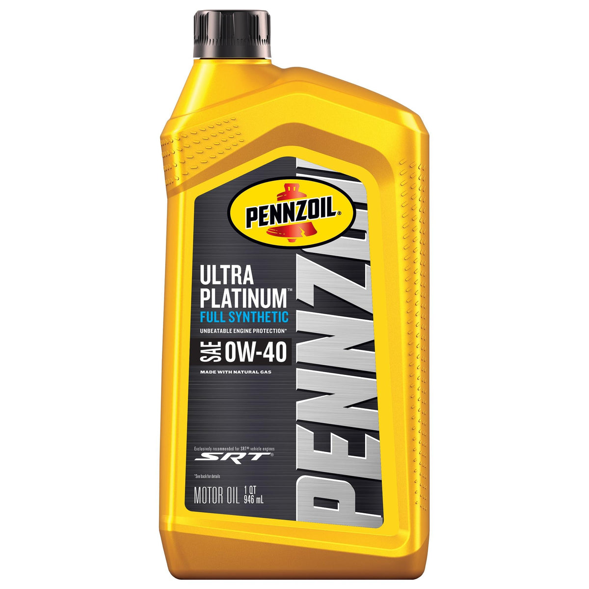 Pennzoil Ultra Platinum Full Synthetic 0W-40 Motor Oil 1 Quart 550040856