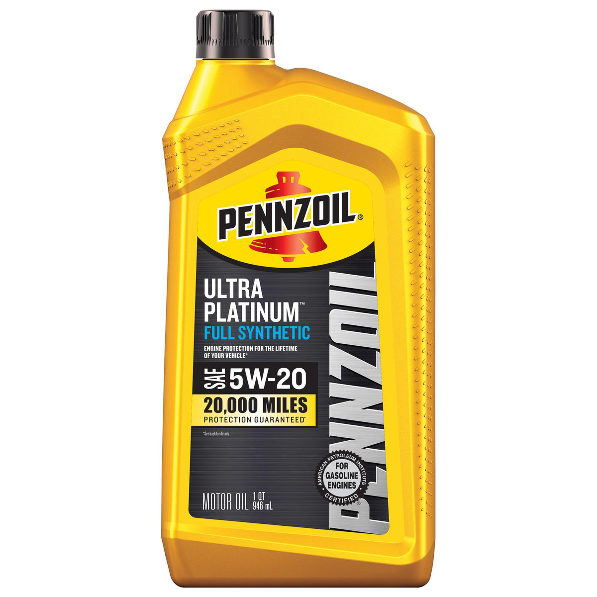 Pennzoil Ultra Platinum Full Synthetic 5W-20 Motor Oil 1 Quart 550040863