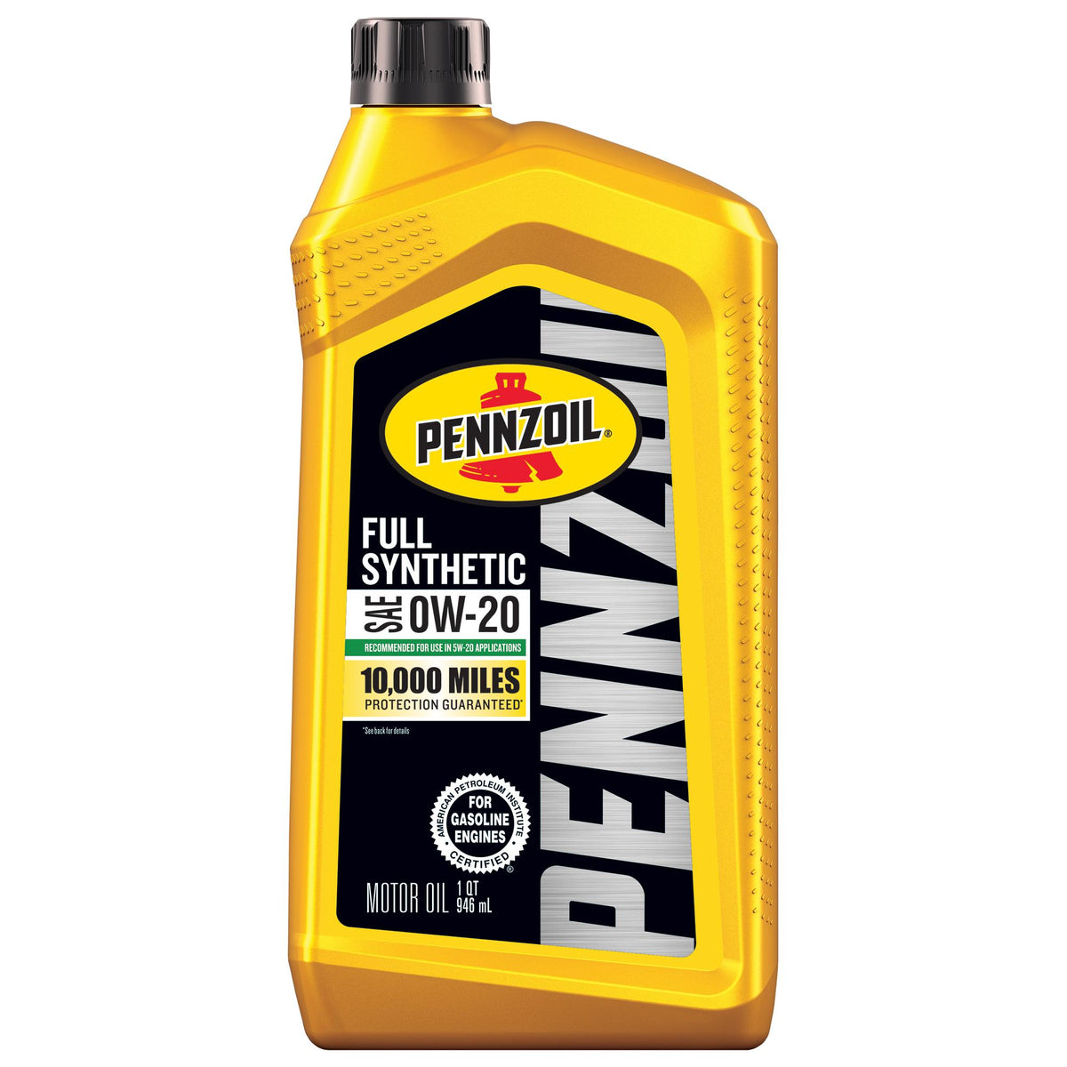 Pennzoil Full Synthetic 0W-20 Motor Oil 1 Quart 550058594
