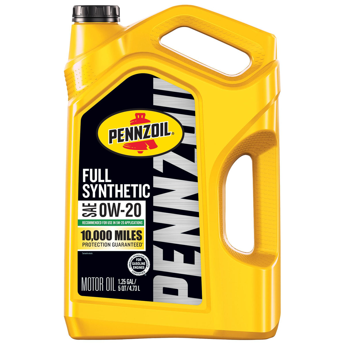 Pennzoil Full Synthetic 0W-20 Motor Oil 5 Quart 550058596