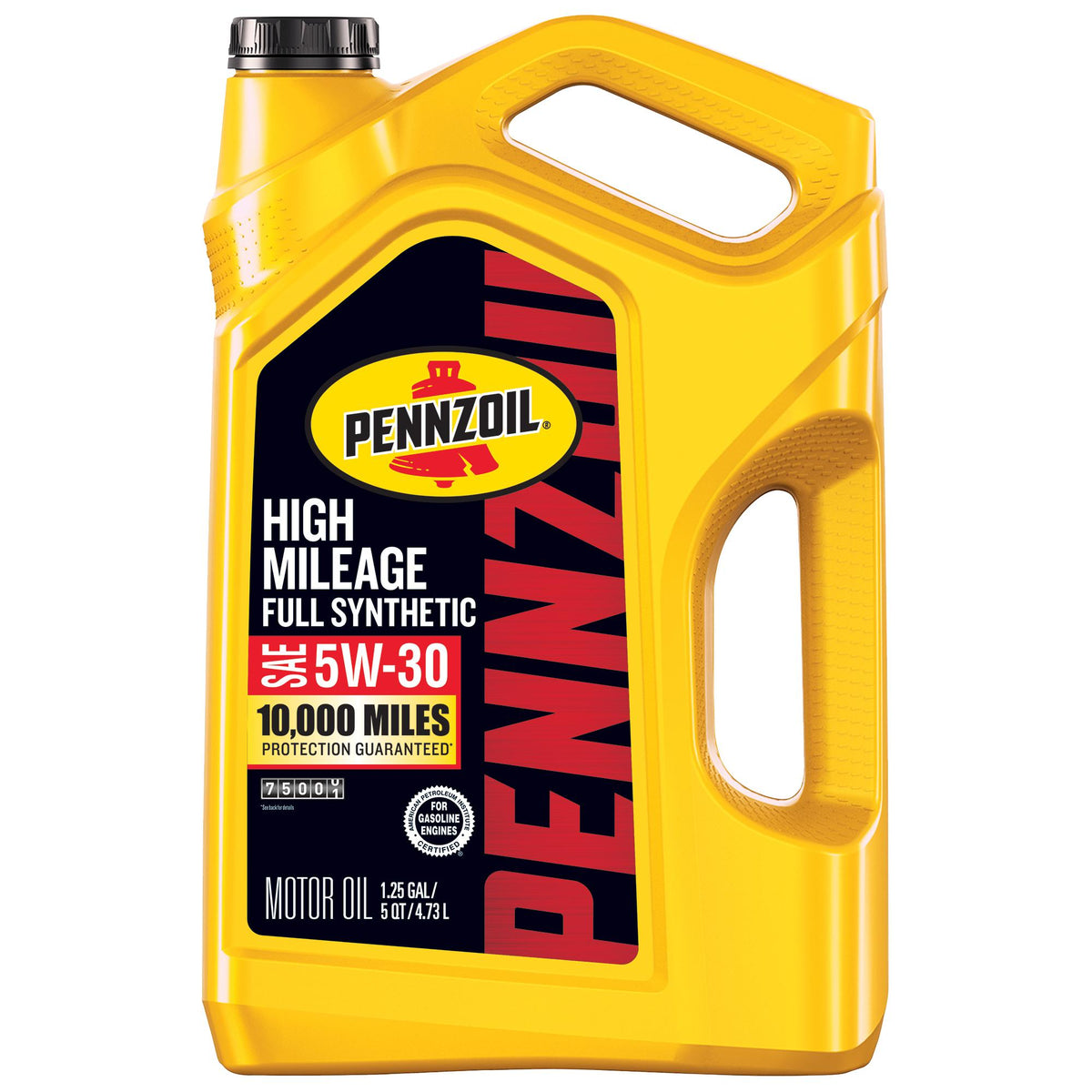Pennzoil Full Synthetic High Mileage 5W-30 Motor Oil 5 Quart 550069992