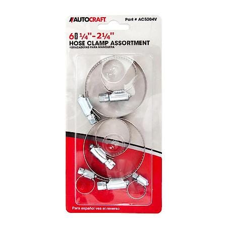 Emergency Hose Clamp Kit, Assortment (6-Pack)