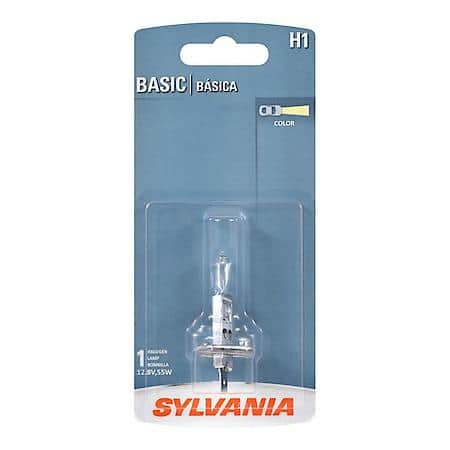 H1 Basic: Halogen Headlight Bulb, Basic Performance, 1 Pack