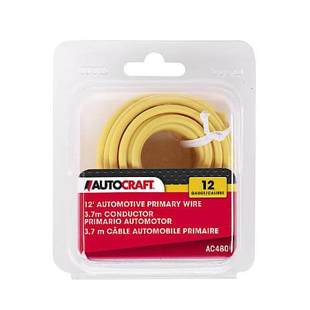 PRIM WIRE 12 GA-YLW