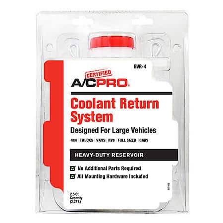 Coolant Return Kit for Larger-Size Vehicles