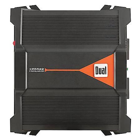 2 Channel Amplifier With 150 Watts Power To 2 Speakers Or 600 Watts To Subwoofer