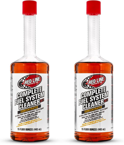 Red Line 60103 SI-1 Complete Fuel System Cleaner, Cleans and Prevents Corrosion in Fuel Systems, Cleans Injectors, Carburetors, Valve and Combustion Chamber Deposits - 15 Ounce (2 Pack)