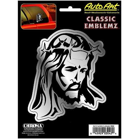 EMBLEM-JESUS W/CROWN