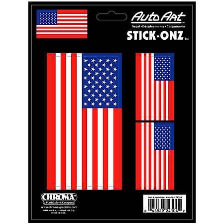 DECAL-USA FLAG