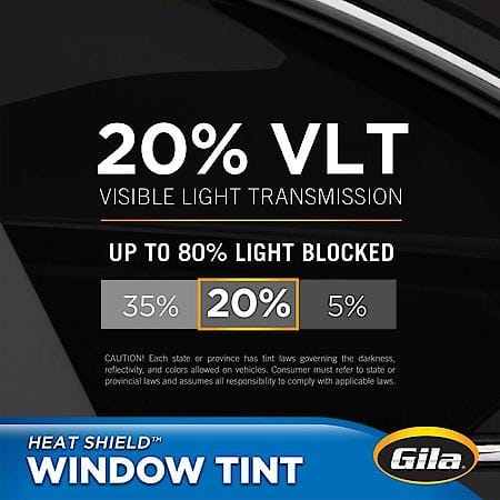 Gila Basic Window Tint 20% Vlt