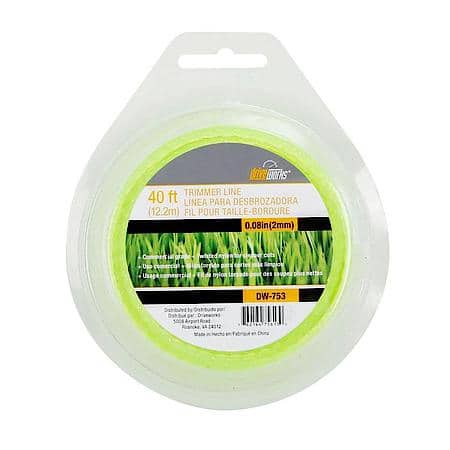 Trimmer Line .80- Twisted 40 FT