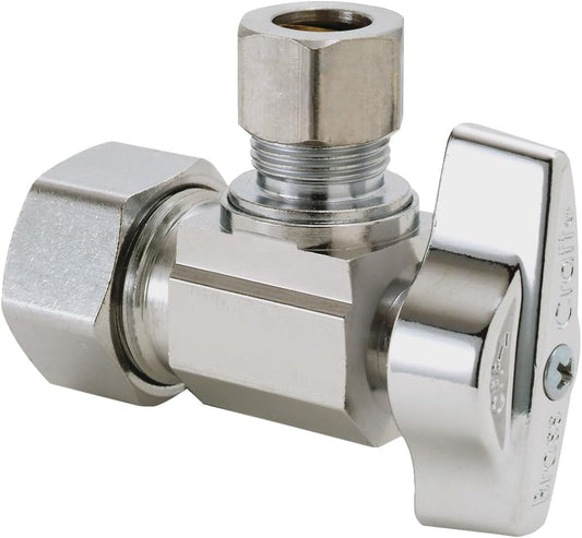 Brasscraft KTCR19X C1 Angle Stop, Chrome