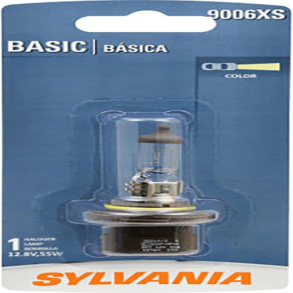SYLVANIA - 9006XS Basic - Halogen Bulb for Headligh Applications (Contains 1 Bulb)