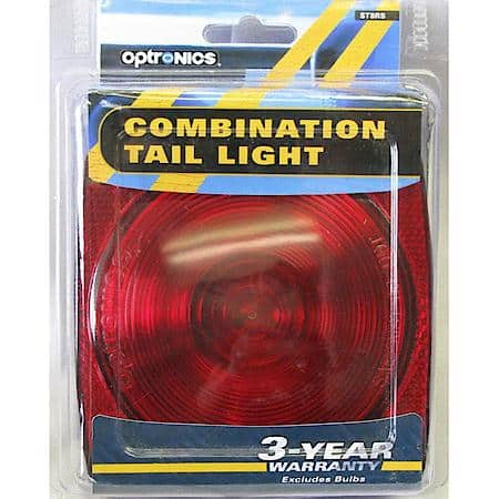 Universal passenger side under 80" combination tail light, 6-function
