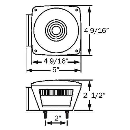 Universal driver side under 80" combination tail light, 7-function