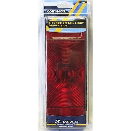 Low profile waterproof driver side over 80" combination tail lt, 8-funct