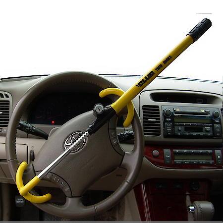 The Club Twin Hook Steering Wheel Lock